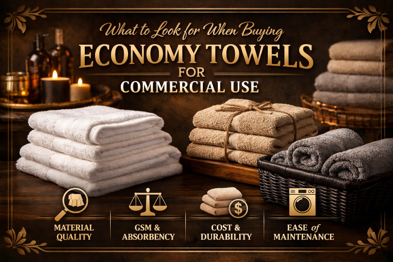 What to Look for When Buying Economy Towels for Commercial Use